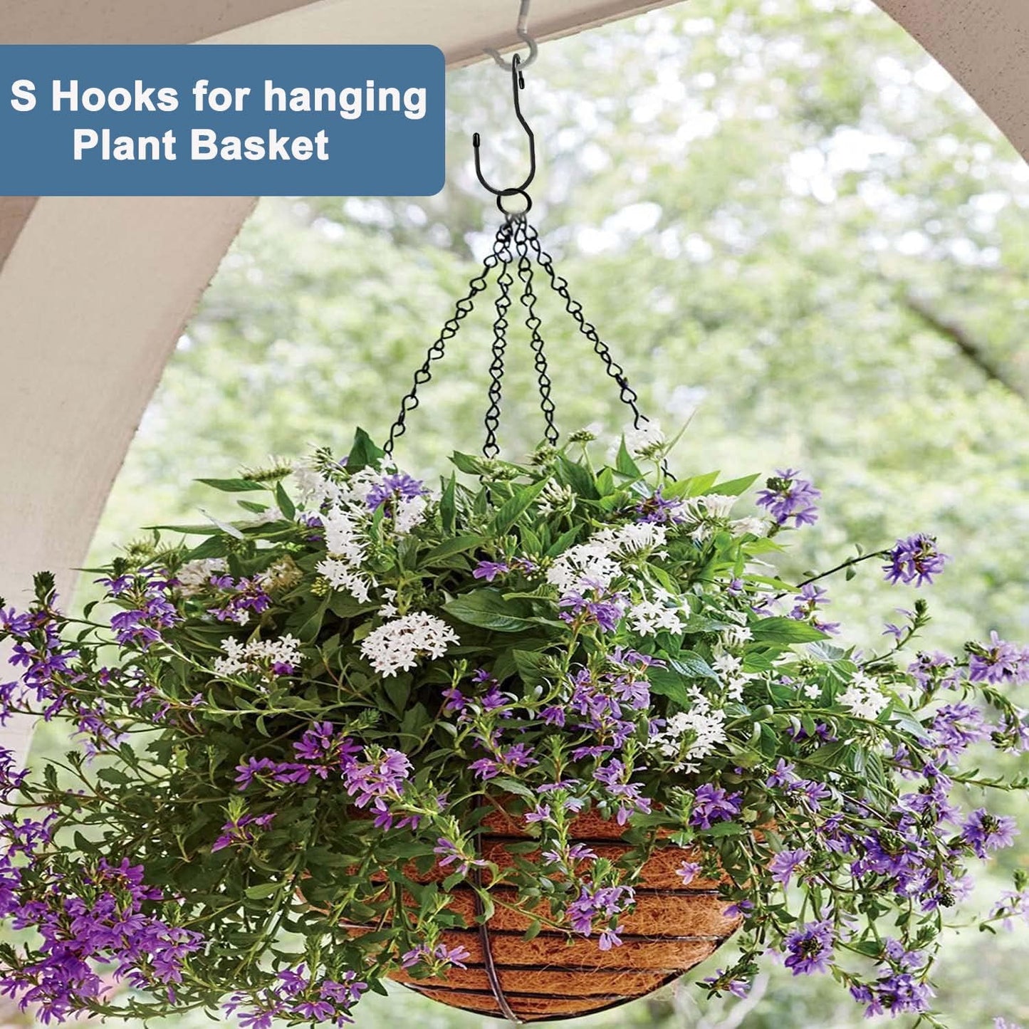 12 Pack Large Size Metal Purse Hangers, Heavy Duty S-Shaped Closet Hooks for Handbags and Accessories