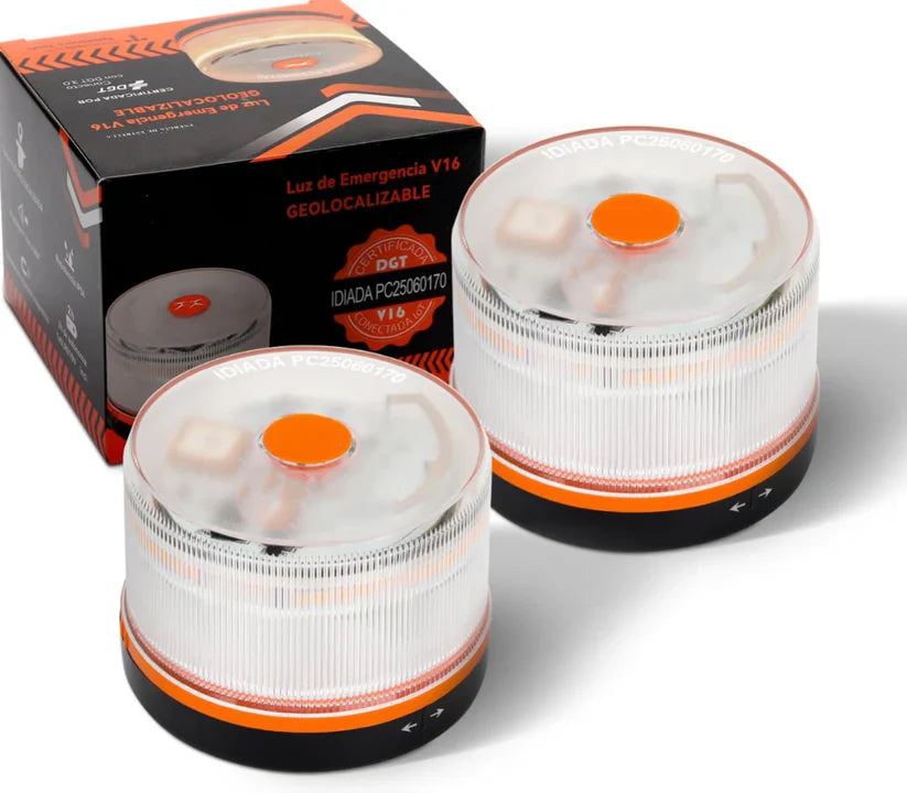 ⭐ÚLTIMAS 3 HORAS: 70% DE DESCUENTO⭐Luz de Emergencia V16 DGT 3.0 – Aprobada 2026, Magnética IP54 – Cumple con la Normativa 2026