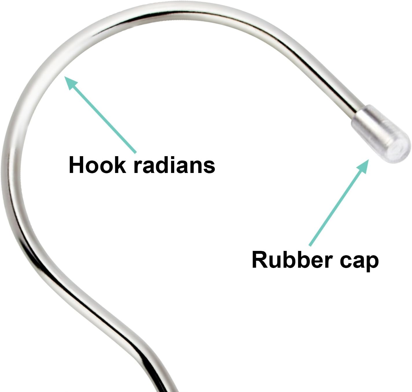 40-Pack Metal Wire Hangers – Heavy Duty 3.2mm Thick, Durable and Space-Saving Closet Organizers