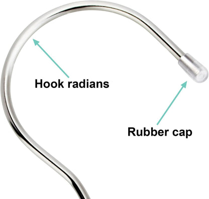 40-Pack Metal Wire Hangers – Heavy Duty 3.2mm Thick, Durable and Space-Saving Closet Organizers